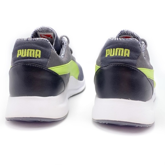 ⬇️ NWOB Puma 12 Gray Green Textile Sneakers - Picture 6 of 8